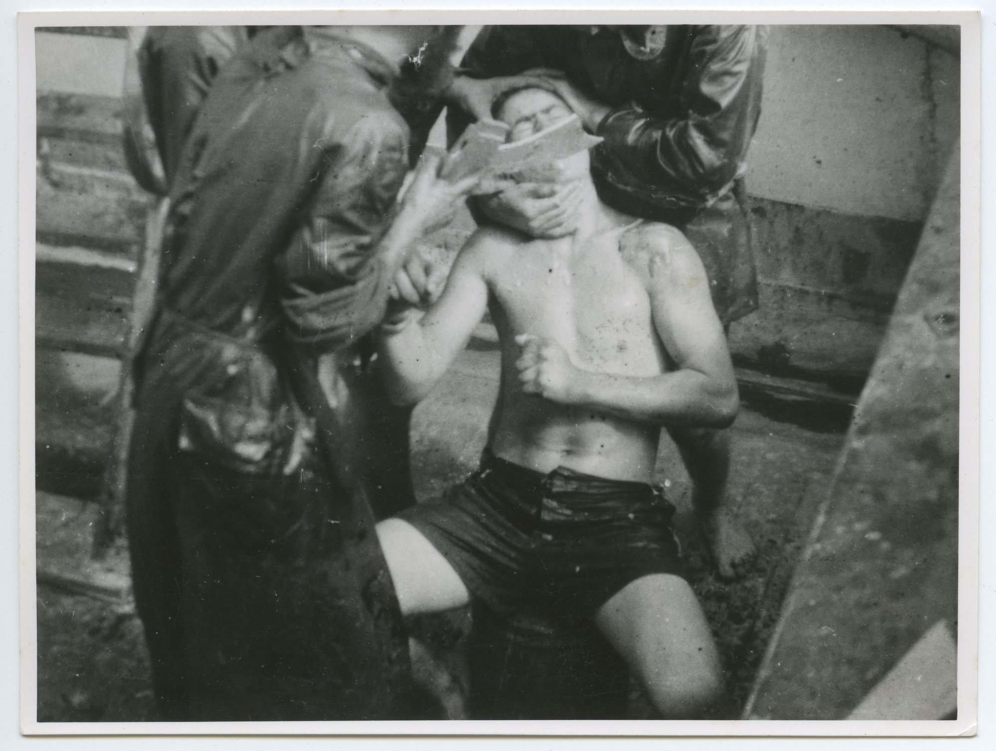 Passat crew, crossing the line