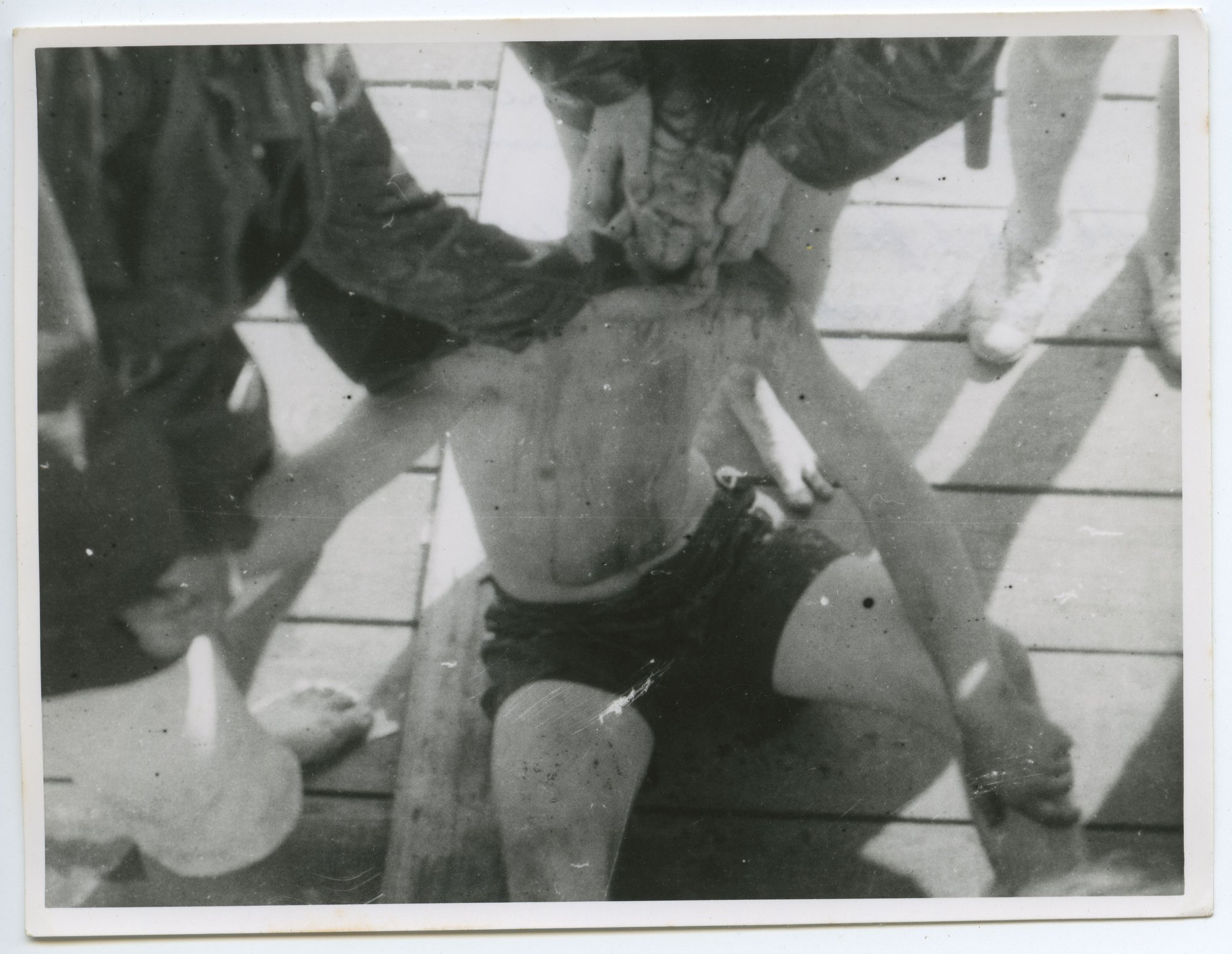 Passat crew, crossing the line