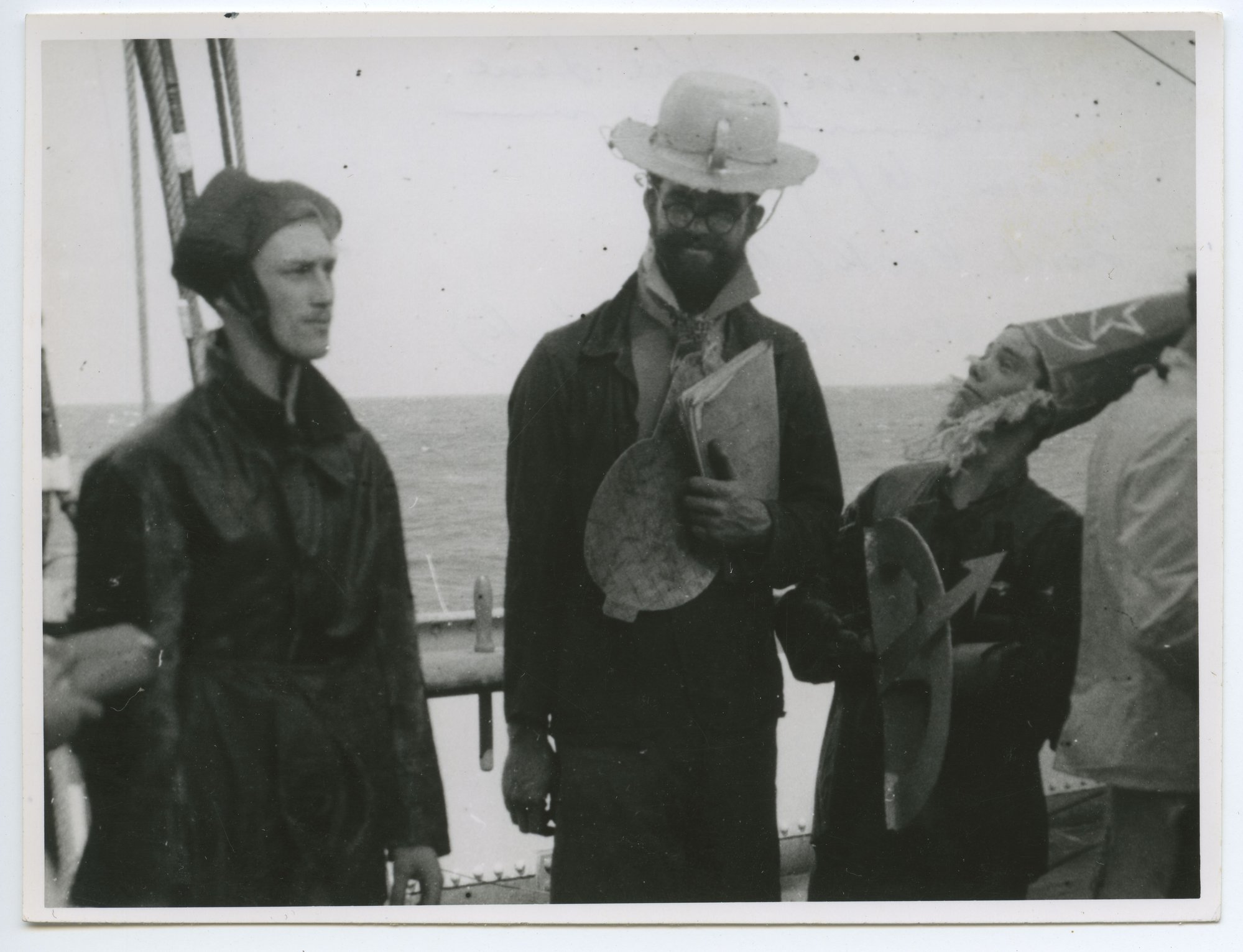 Passat crew, crossing the line