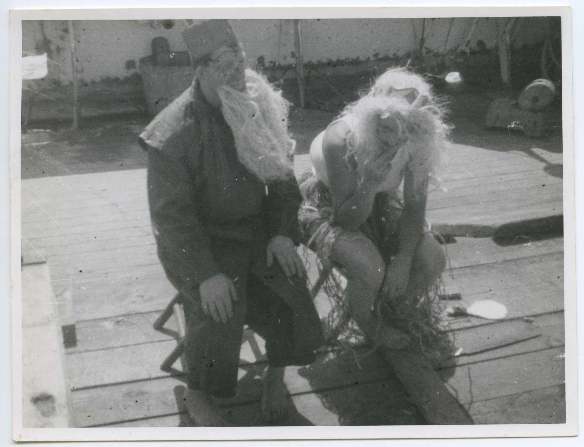 Passat crew, crossing the line