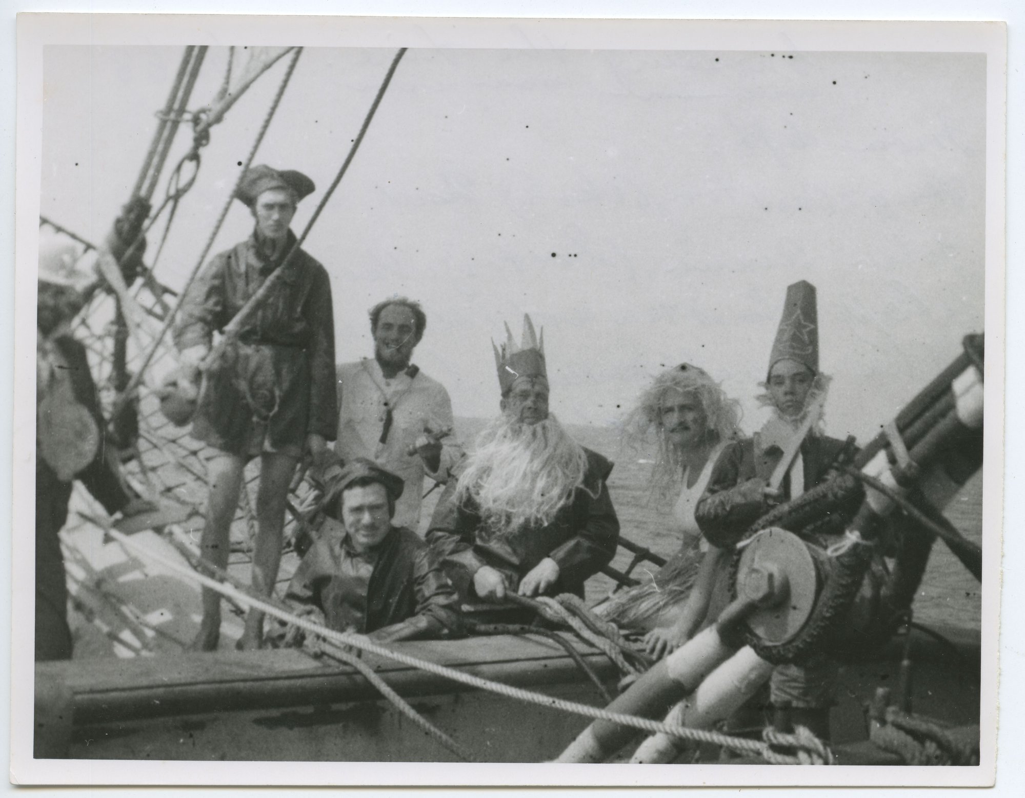 Passat crew, crossing the line