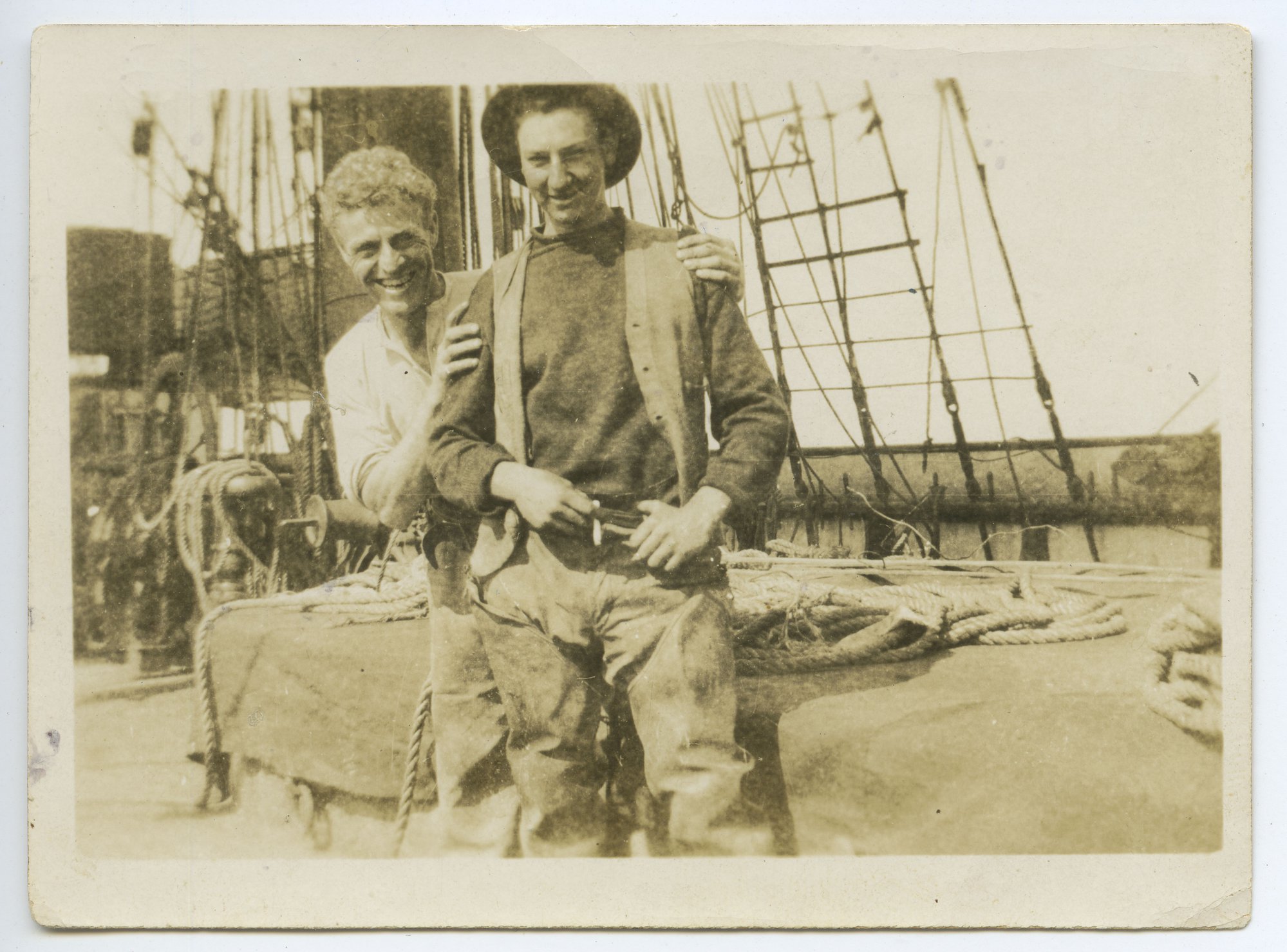 Garthneill crew, Dutchy De Vos and Asher