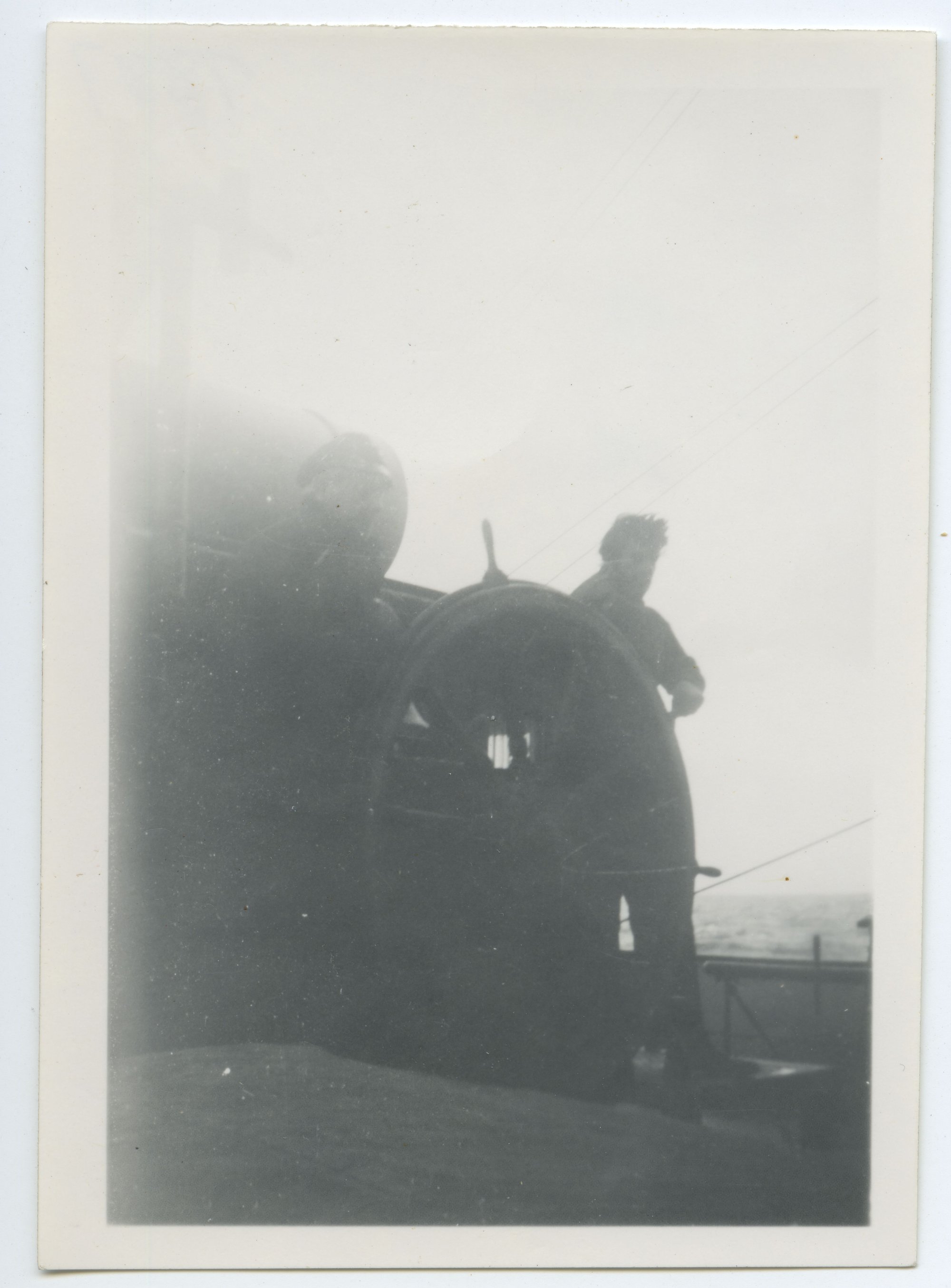 Garthneill crew, at the helm