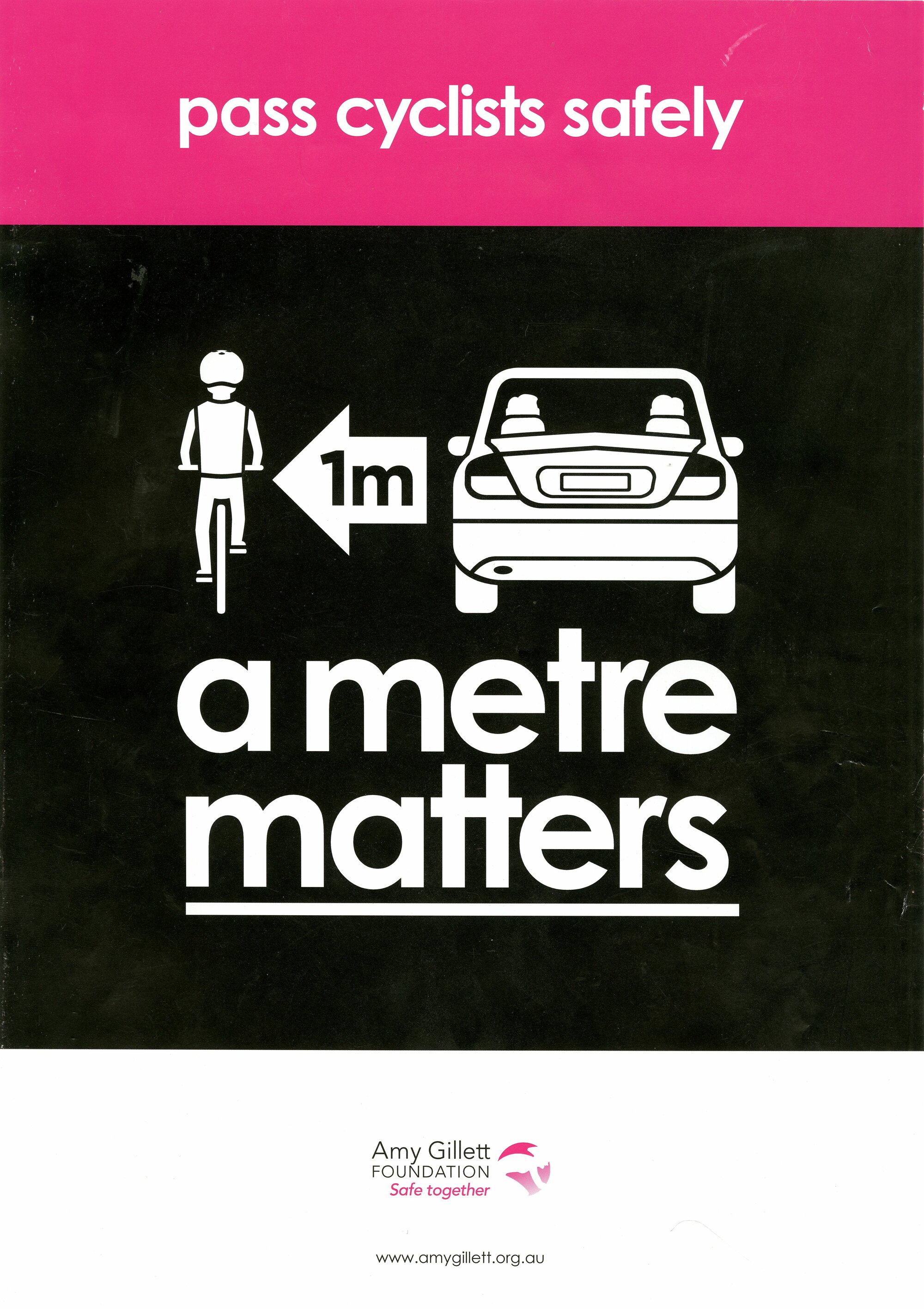 Poster, a metre matters