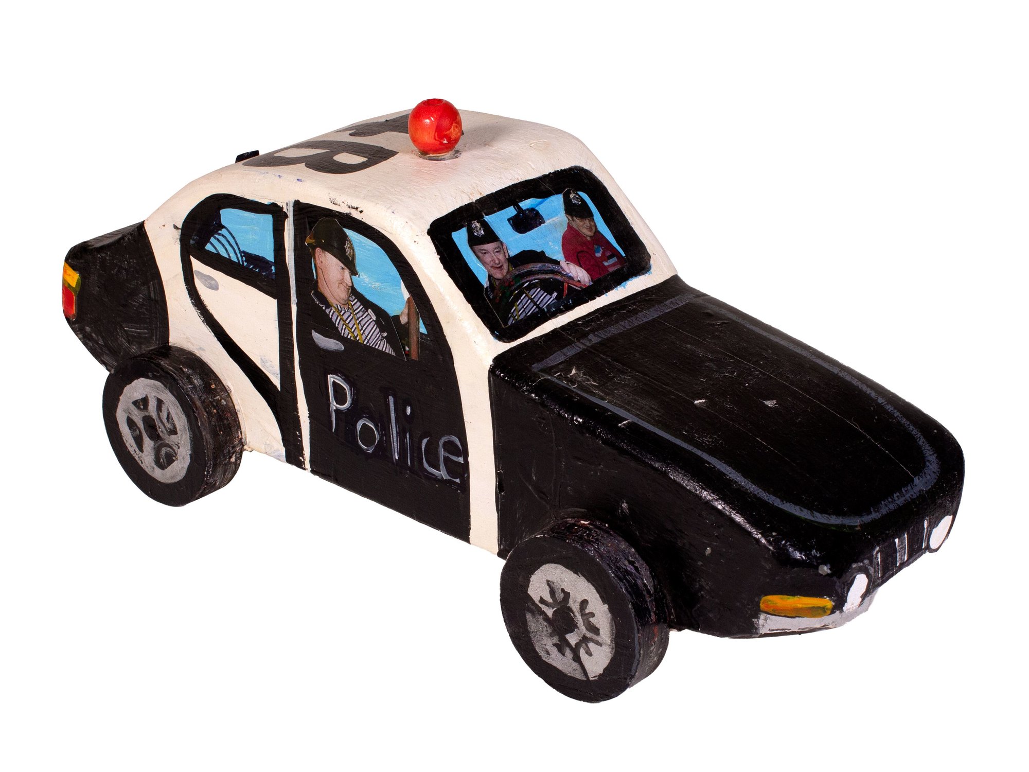 Model or toy wooden car