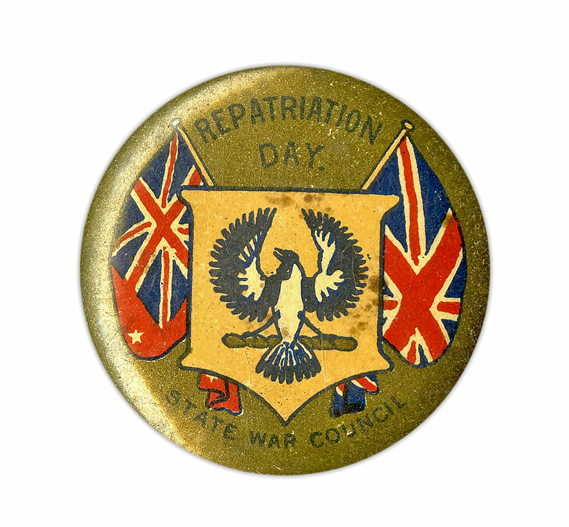 Repatriation Mitcham District Badge