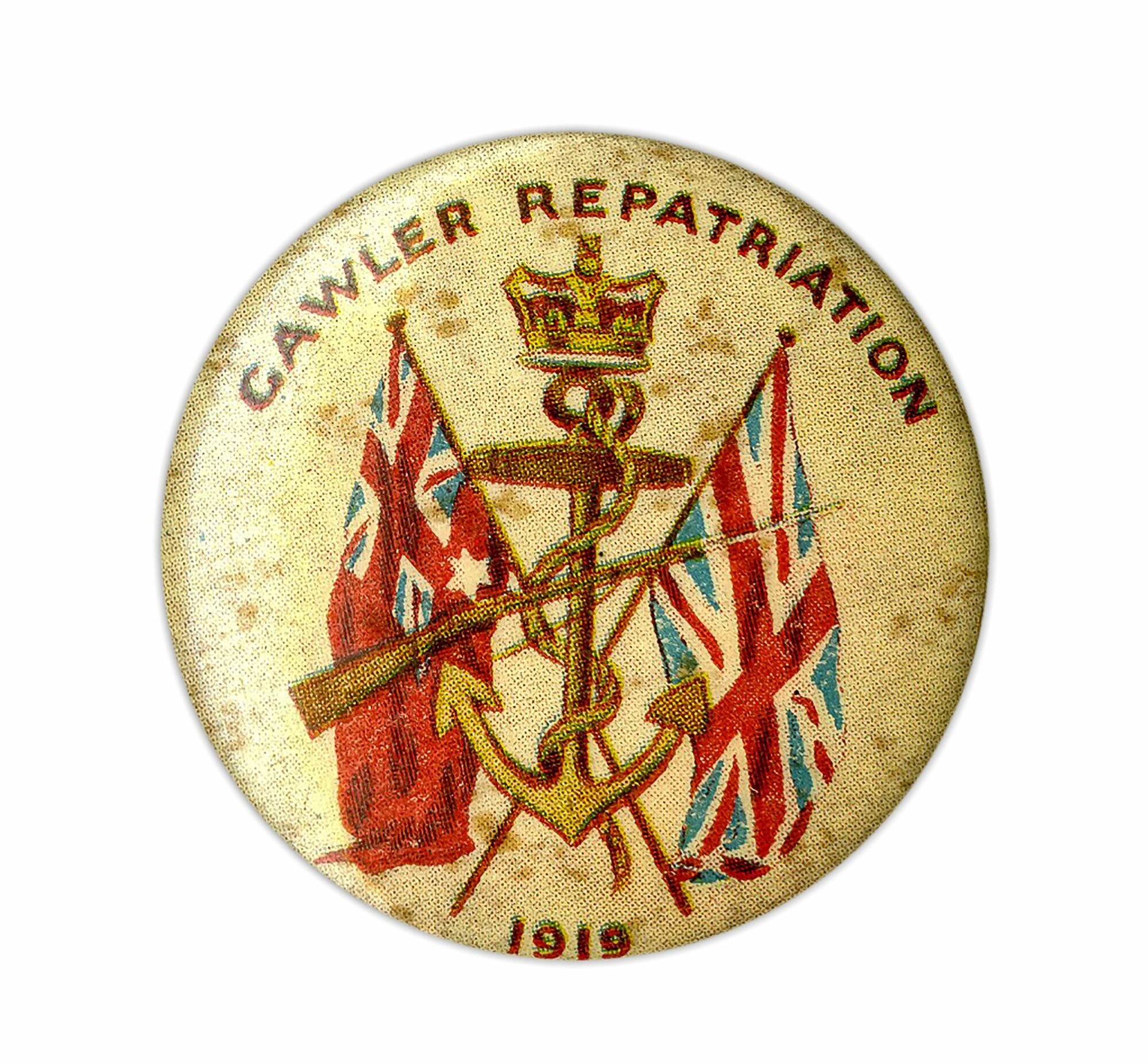 Gawler Repatriation 1919 Badge