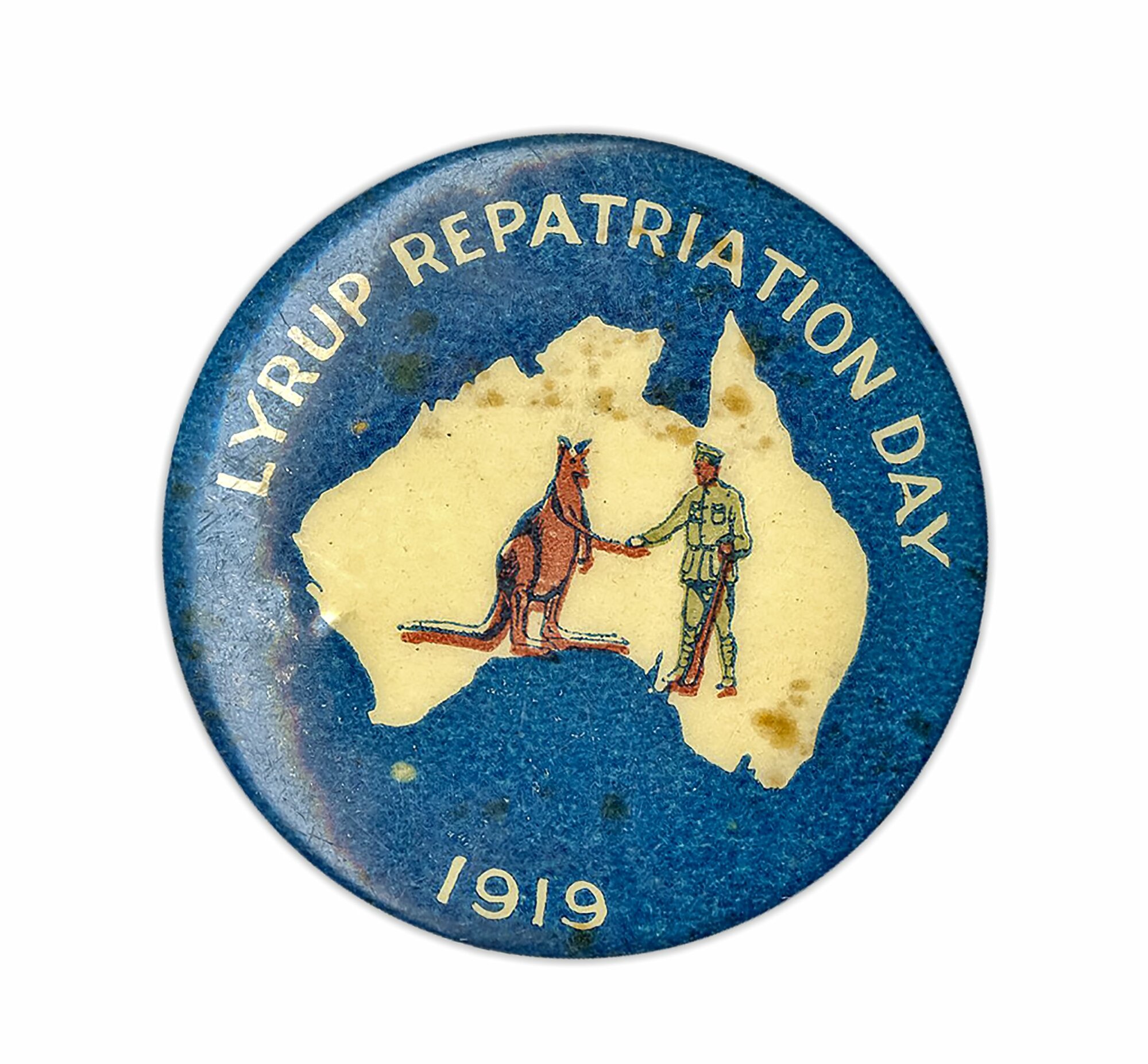 Lyrup Repatriation Day 1919 Badge