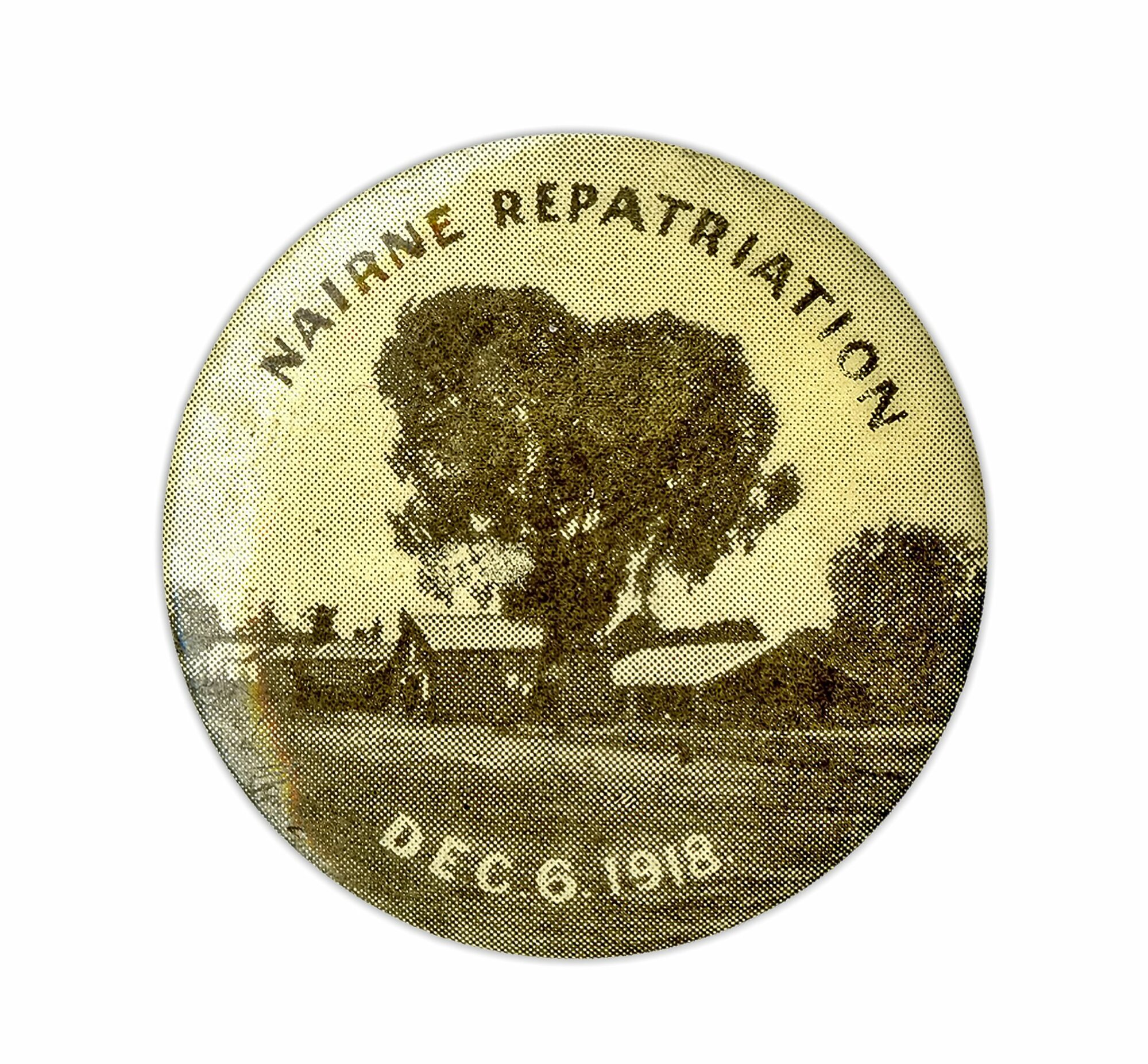 Nairne Repatriation 1918 Badge
