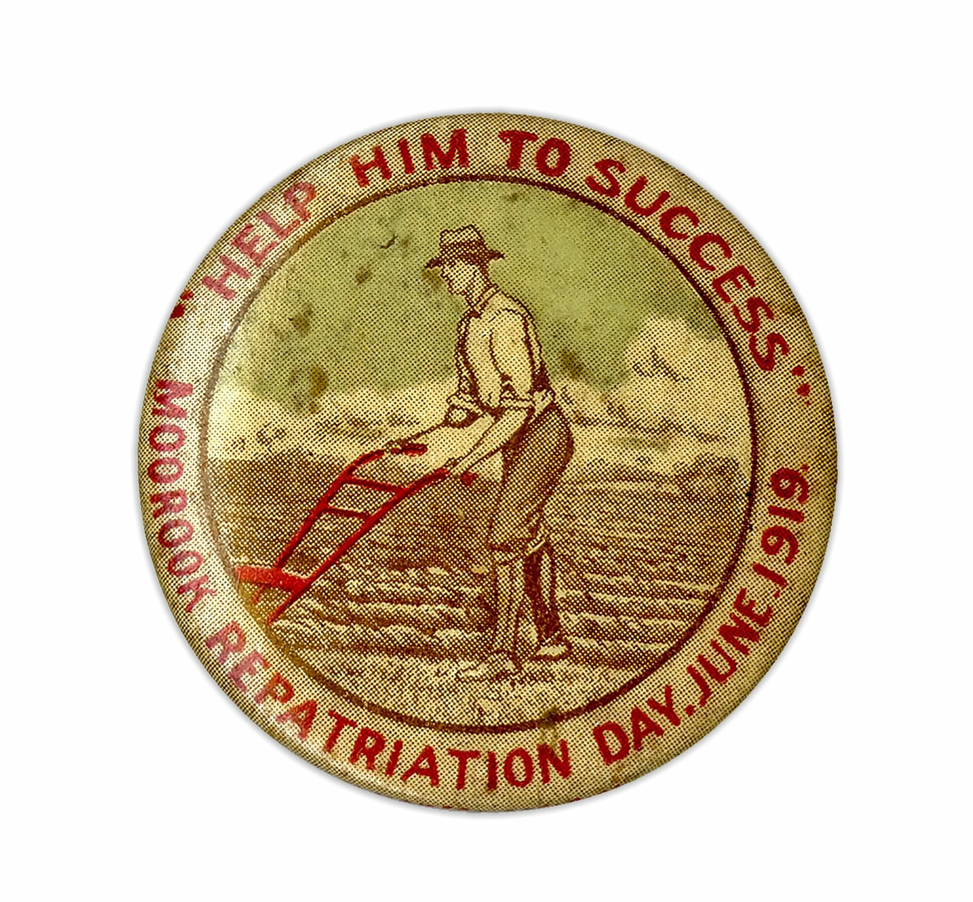 Moorook Repatriation Day 1919 Badge