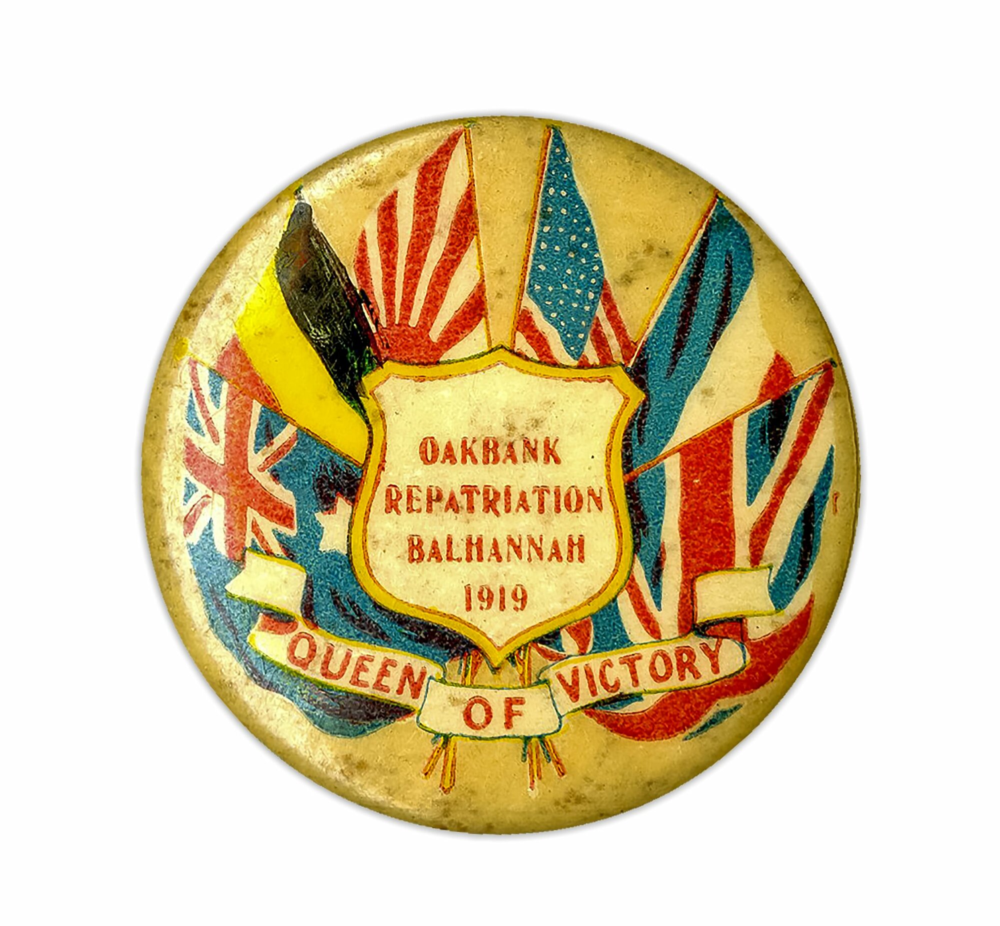 Burnside Repatriation Carnival 1919 Badge