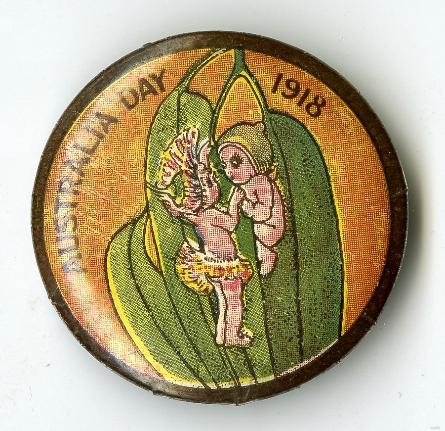 Australia Day 1918 Badge