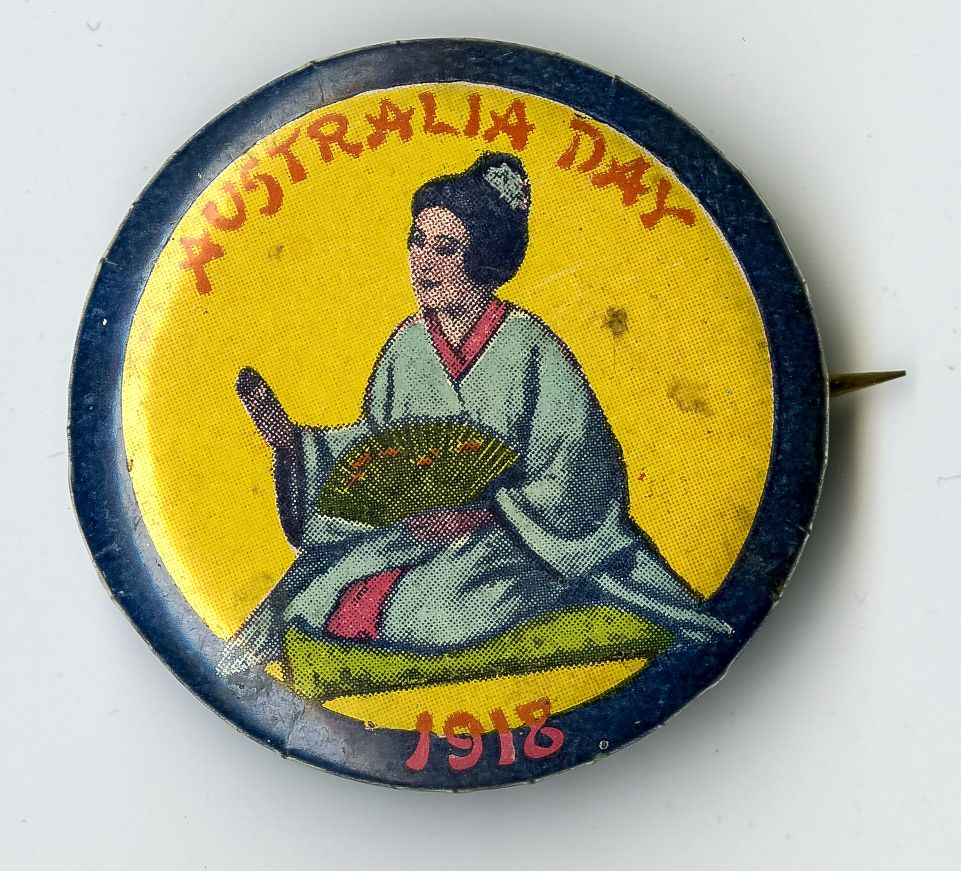 Australia Day 1918 Badge