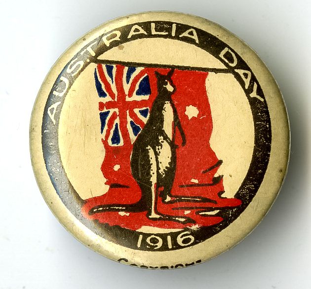 Australia Day 1916 Badge