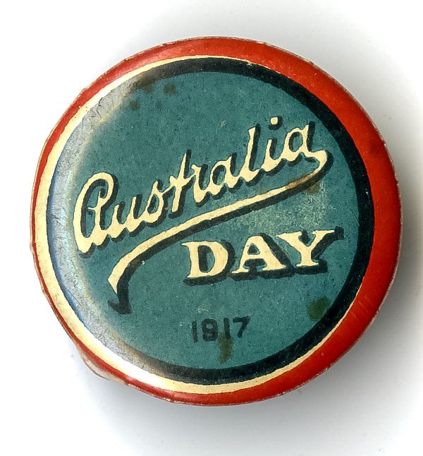 Australia Day 1917 Badge