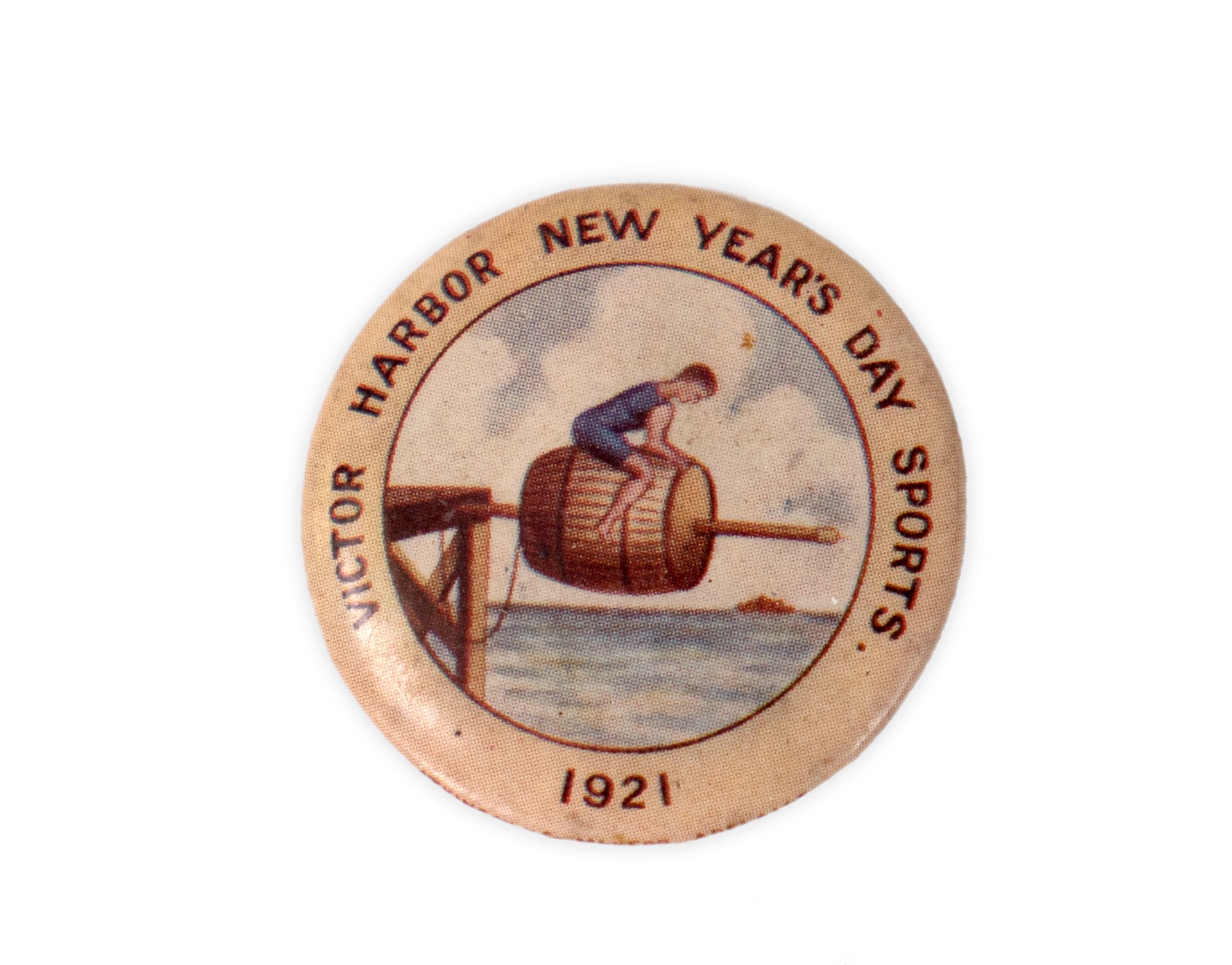 Victor Harbor New Year's Day Sports 1921 Badge