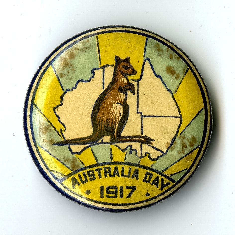 Australia Day 1917 Badge