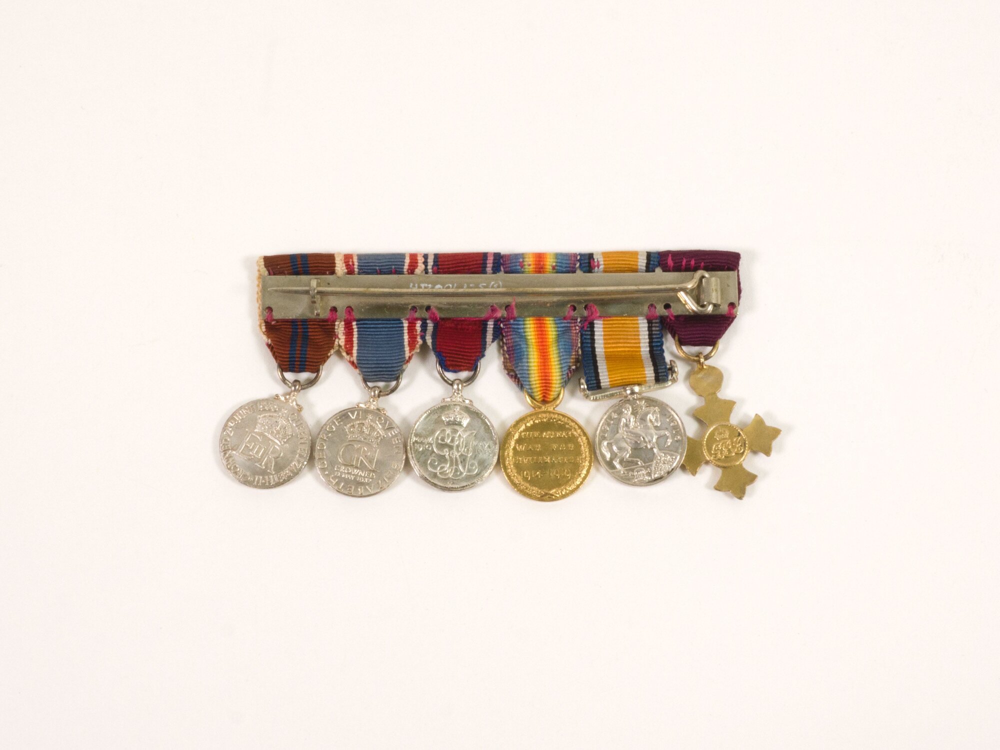 Miniature Medals on Ribbon