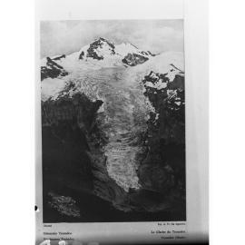 Air View of Tronador Glaciers South America