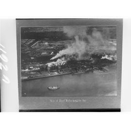 View of steelworks, Newcastle
