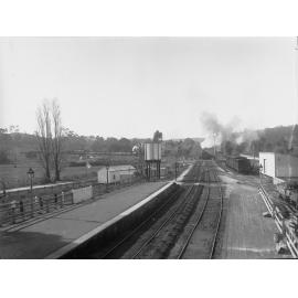 View showing Balhannah Railway Station