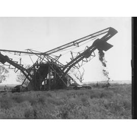 Mypolonga,  Type "A" Austin excavator digging drainage ditch