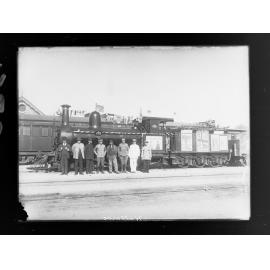 Recruitment train at Wallaroo 1916