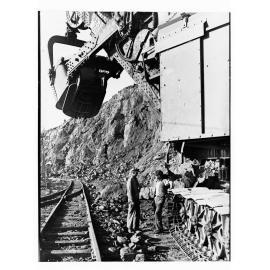 Excavation at Iron Knob 