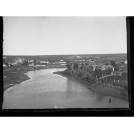 View of Noarlunga and the river Onkaparinga