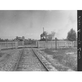 Crossing on the Dry Creek Railway Line, Port Adelaide, South Australia