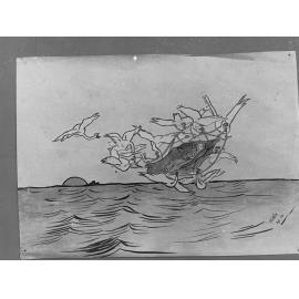 Illustrations children's books - From Hans Christian Andersen's Thumbelina (Kindergarten Negatives)