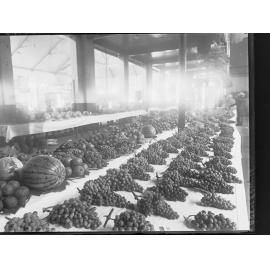 Show Exhibit of Grapes and other fruits, 