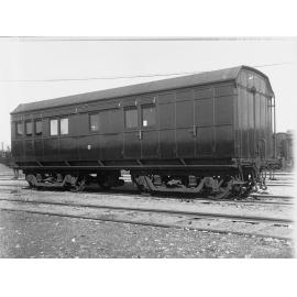 Railway Carriage on tracks (Ambulance Carriage) - Railway Commissioner's Report