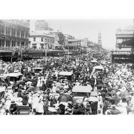 Peace Day Celebrations,  King William Street