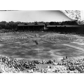 School children's pageant - Adelaide Oval for state centenary