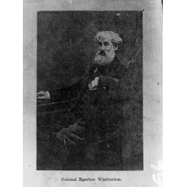 Colonel Egerton Warburton 