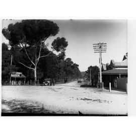 Street of Yankalilla Showing Automobiles