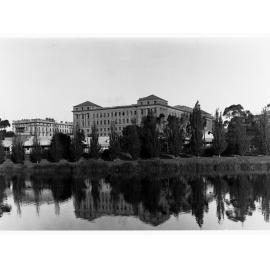 Adelaide Railway Station across the River Torrens
