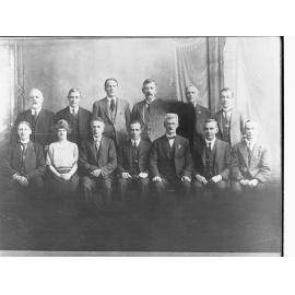 Portrait of unidentified people