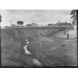 Torrens Floodwater Scheme Showing Bridge