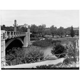 River Torrens Showing City Bridge