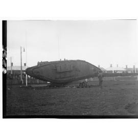 Tank on Unley Oval