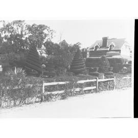Mount Lofty Showing a House and Gardens