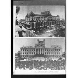 Two Buildings in South America