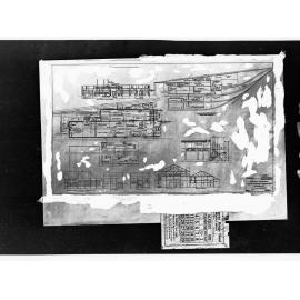 Plan for Islington Workshops - layout of primary pattern shop