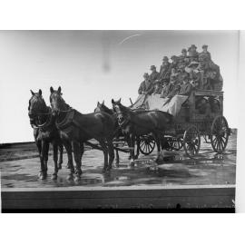 Royal Mail Carriage Crowded With People Graves Hill & Company