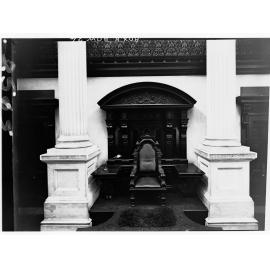 Speaker's Chair - Parliament House South Australia