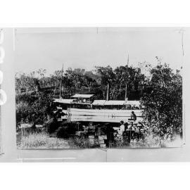 Northern Territory - SS Adelaide discharging cargo at Roper Landing