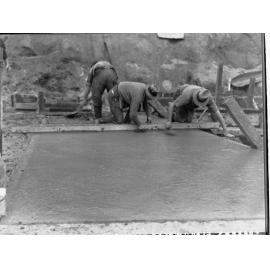 Torrens Floodwater Scheme Showing Men