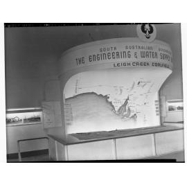 Adelaide Exhibition - Engineering and Water Supply Department Display - Leigh Creek Coalfield